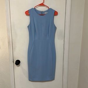 Baby blue dress